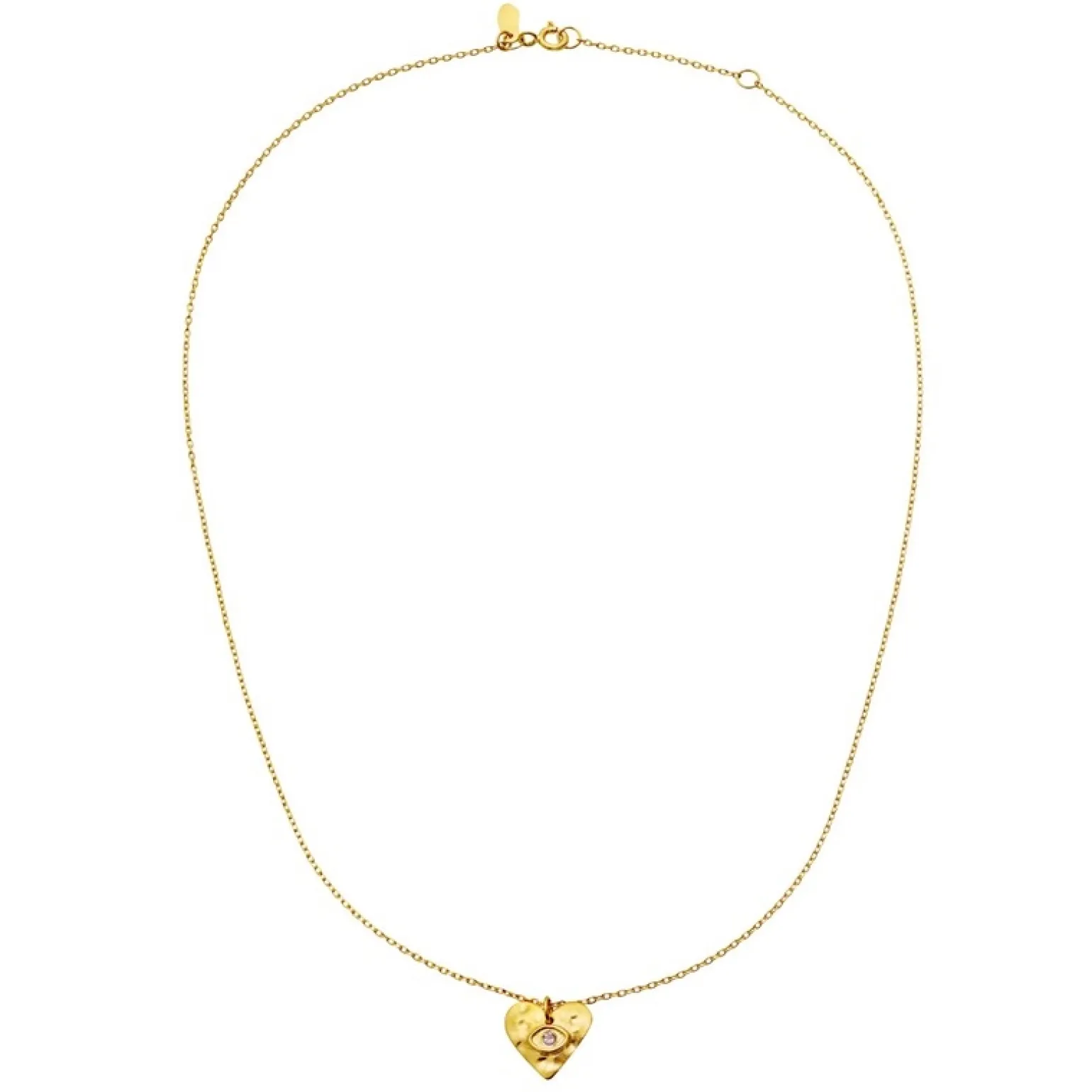 Maanesten - Cassandra-Halskette in vergoldete