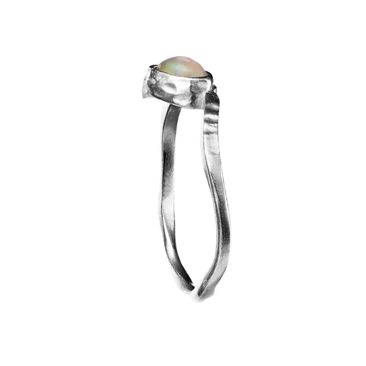 Maanesten - Cille Ring aus Silber mit Opal