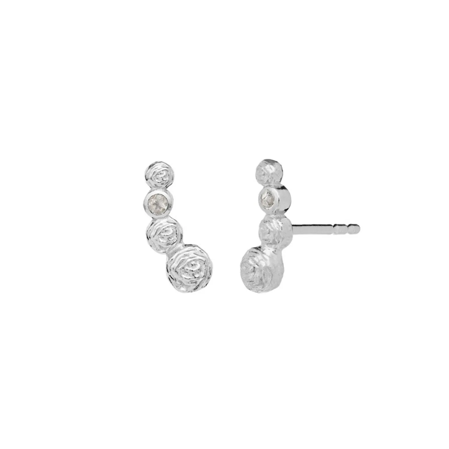 Maanesten - Diantha Ohrringe in silber