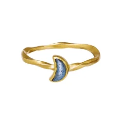 Maanesten - Doris vergoldeter ring