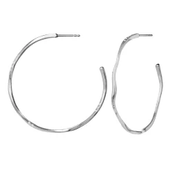 Maanesten - Echo grande Ohrringe silber