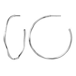 Maanesten - Echo grande Ohrringe silber