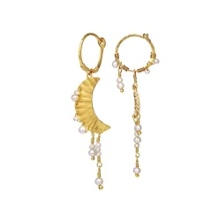 Maanesten - Esta-Ohrringe vergoldete