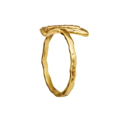 Maanesten - Jacinta vergoldeter ring