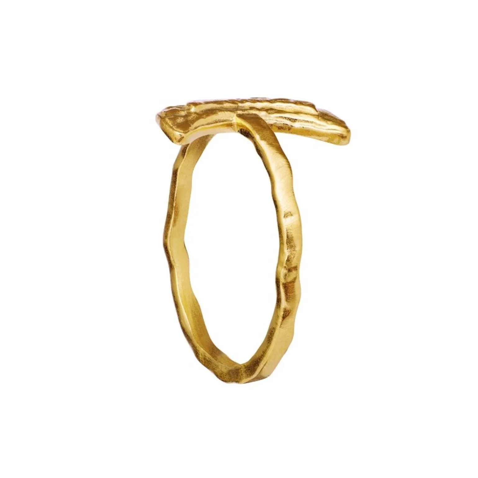 Maanesten - Jacinta vergoldeter ring