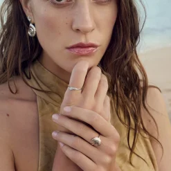 Maanesten - Jacinta-Ring i silber