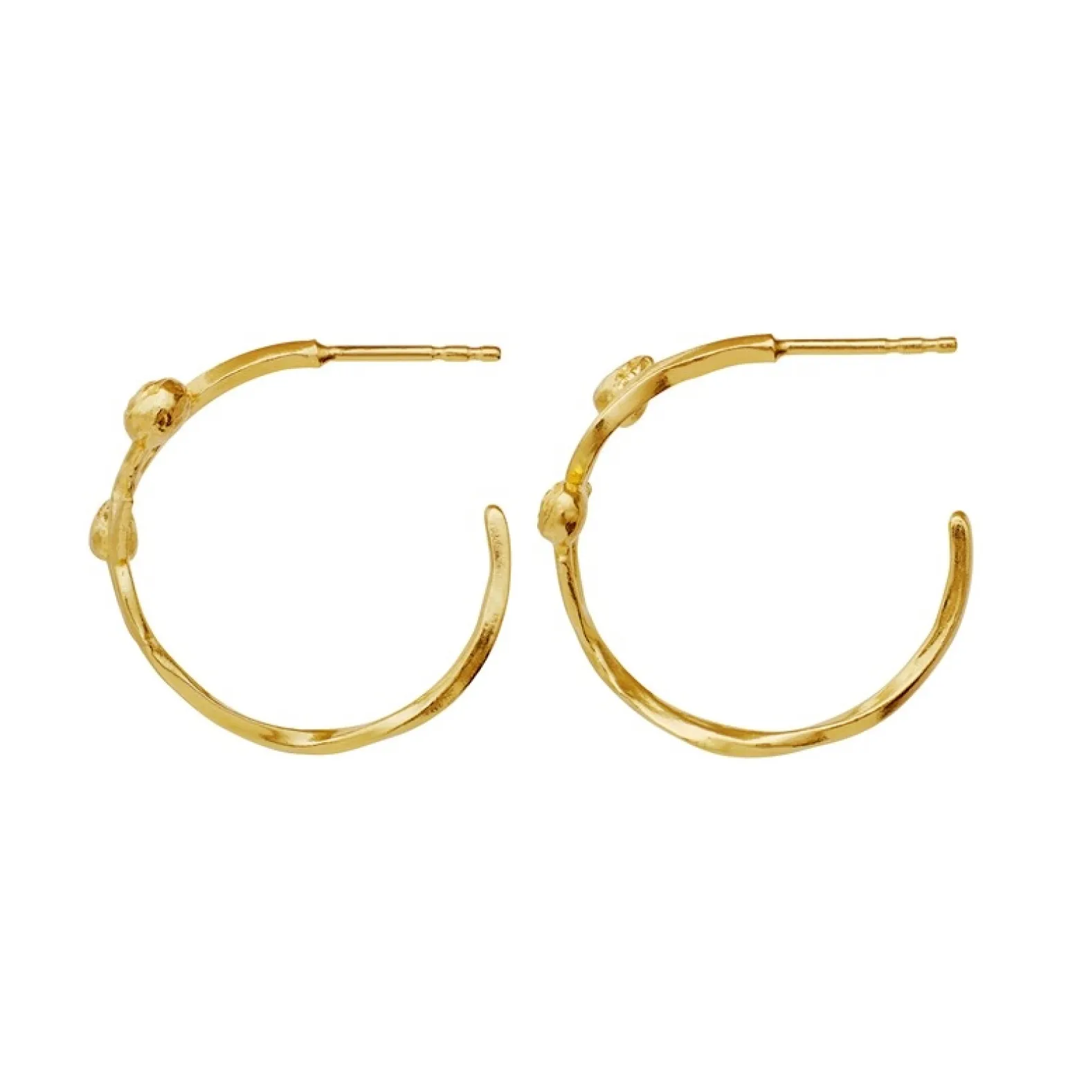 Maanesten - Kalyna Ohrringe in vergoldete silber