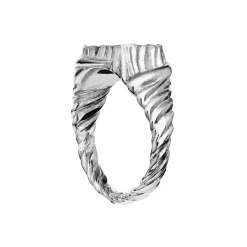 Maanesten - Kim Ring in Silber mit Tigerauge steine**