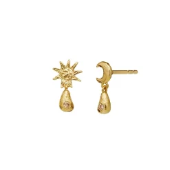 Maanesten - Lainy Ohrringe in vergoldete silber