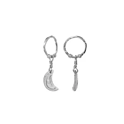 Maanesten - Odessa-Ohrringe silber