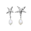 Maanesten - Patti Ohrringe aus silber mit Perle