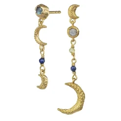 Maanesten - Phoebe Ohrringe aus vergoldetem Silber