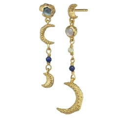 Maanesten - Phoebe Ohrringe aus vergoldetem Silber