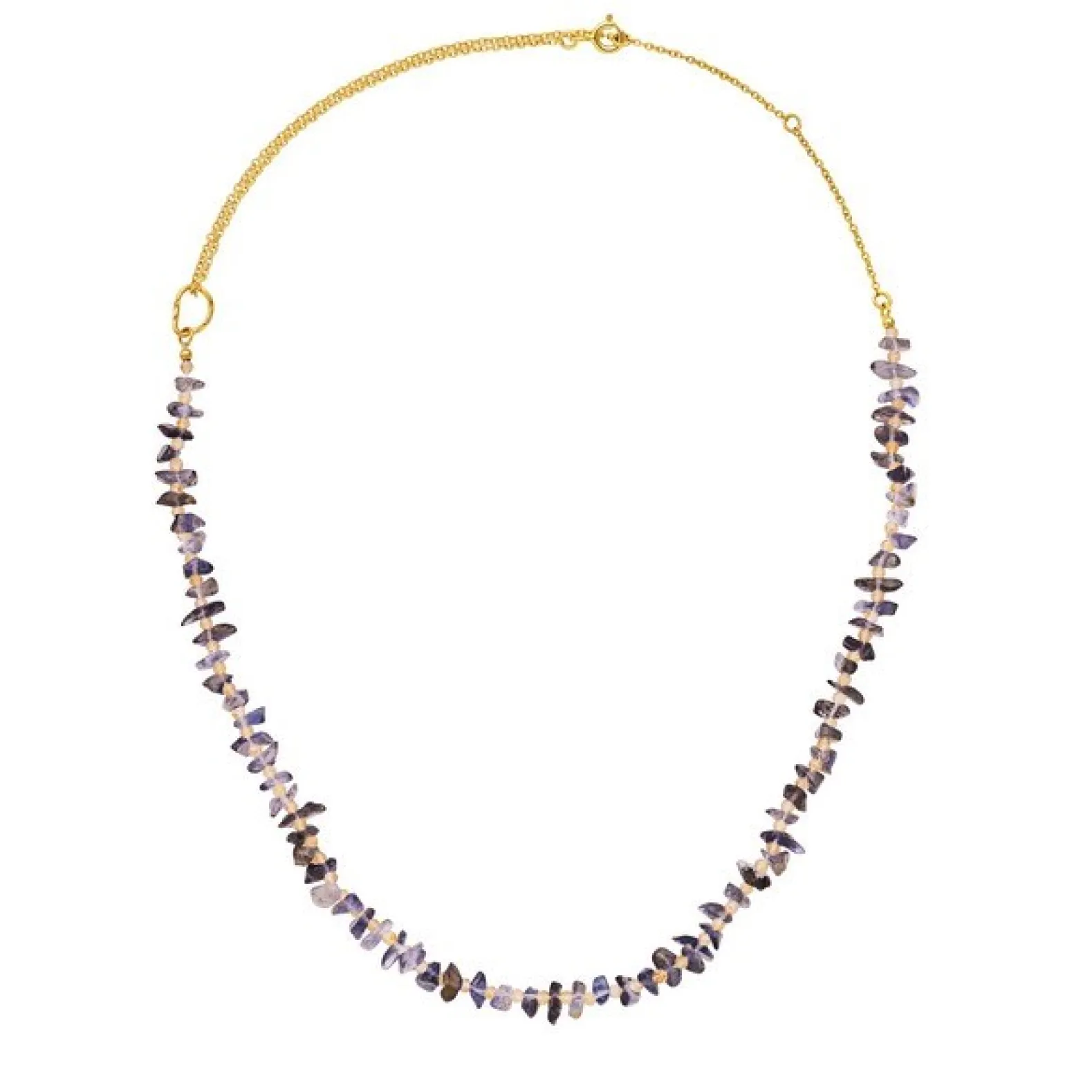 Maanesten - Riesme Halskette in vergoldetem Silber**