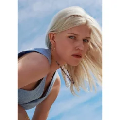 Maanesten - Riesme Halskette in vergoldetem Silber**