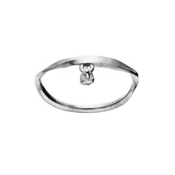 Maanesten - Ring Signe aus Silber mit grünem Peridot