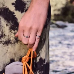 Maanesten - Ring Signe aus Silber mit grünem Peridot