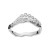 Maanesten - Selene Ring in silber mit zirkonia