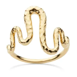 Maanesten - Viva Ring aus vergoldetem Silber