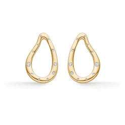 Mads Z - Athena 14 ct. Ohrstecker mit insgesamt 0,16 ct. W.SI