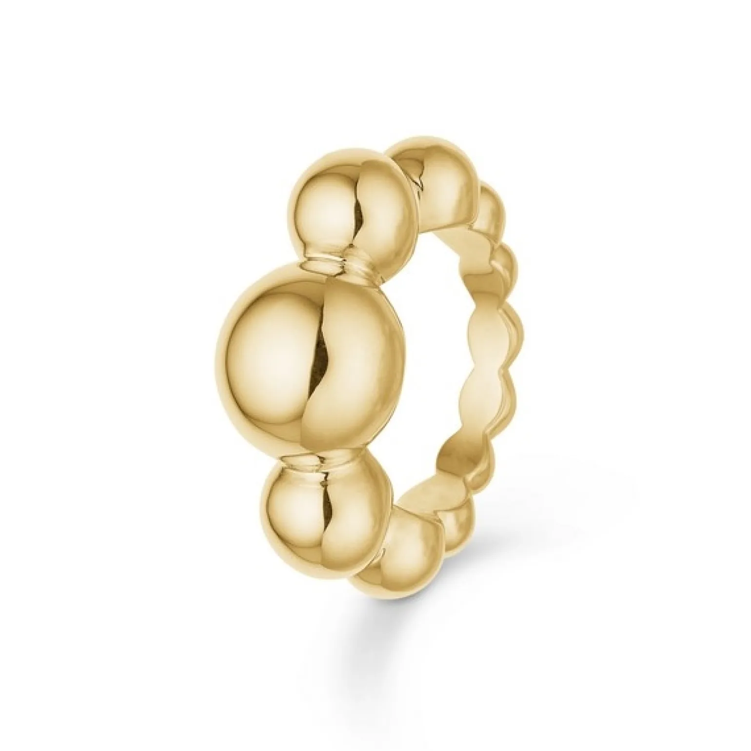 Mads Z - Biggest ball ring aus 14 Karat Gold