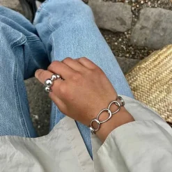 Mads Z - Biggest Ball Ring in Silber