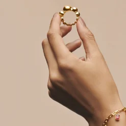 Mads Z - Biggest ball ring aus 14 Karat Gold