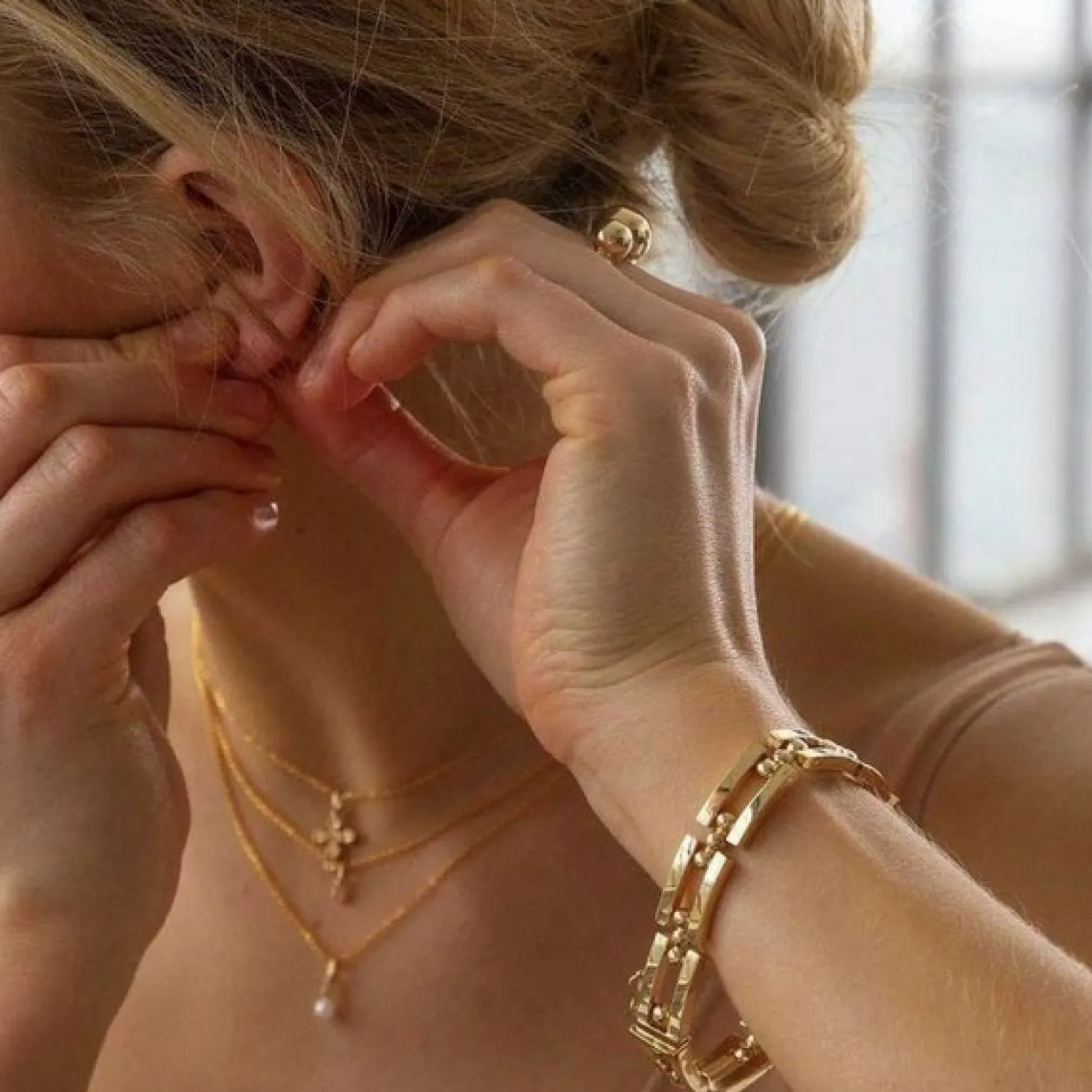 Mads Z - Biggest ball ring aus 14 Karat Gold