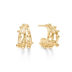 Mads Z - Bubbles Ohrringe aus 14 kt Gold