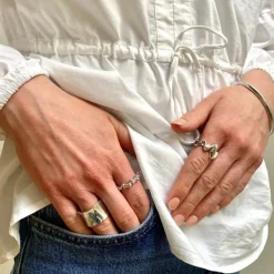 Mads Z - Bubbles Ring in Silber