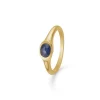 Mads Z - Cabochon-Ring aus 14 Karat Gold mit Saphir