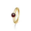 Mads Z - Cabochon-Ring aus 14 Karat Gold mit Rubin
