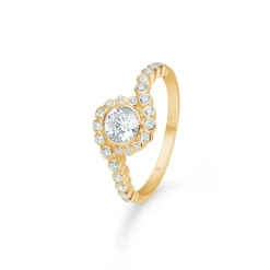 Mads Z - Carmen Ring aus 8 kt. Gold mit zirkonia