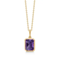 Mads Z - Darling Anhänger aus 14 Karat Gold mit Amethyst