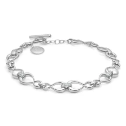 Mads Z - Devotion armband in blank silber