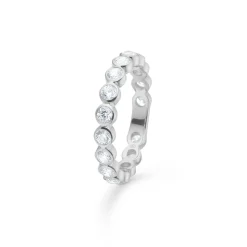 Mads Z - Eterna Ring in silber mit zirkonia