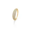 Mads Z - Half Moon ring aus 14 Karat Gold mit insgesamt 0,80 Karat