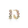 Mads Z - Luxury Rainbow Creole in 14kt. Gold