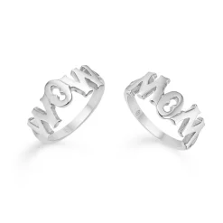 Mads Z - MOM / WOW Ring in silber