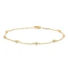 Mads Z - Nora armband in 8kt. Gold m. zirkonia
