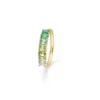 Mads Z - Poetry Emerald Ring aus 14kt. Gold mit echtem Stein