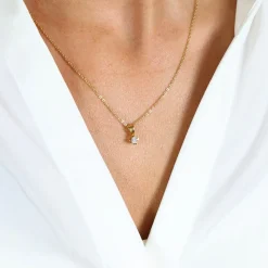 Mary Diamond-Anhänger in 14 kt Gold mit im Labor gezüchtetem Brillant von 0,25 – 1,00 ct