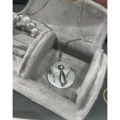 ME & MY ANGEL 2-I-1 Halskette in Silber von Mads Z