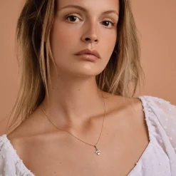 MELFIA Engel-Anhänger mit zirkonia 14ct. Gold