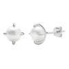 MerlePerle - Alma Perlenohrringe in silber mit echter Perle