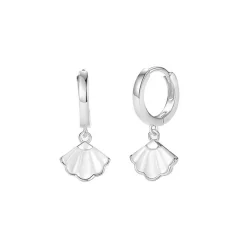 MerlePerle - Enya-Ohrringe aus silber mit Perlmutt