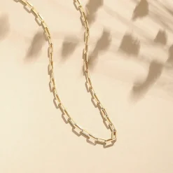 MerlePerle - Farrah Halskette in vergoldetem Silber