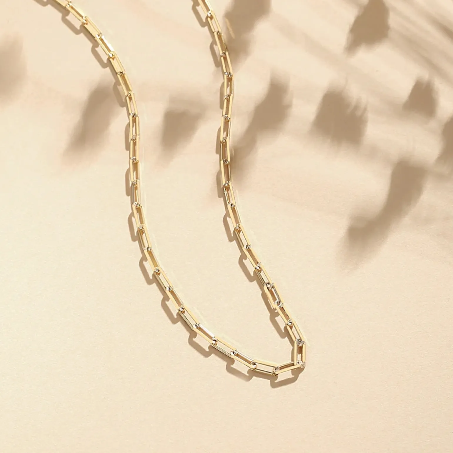 MerlePerle - Farrah Halskette in vergoldetem Silber