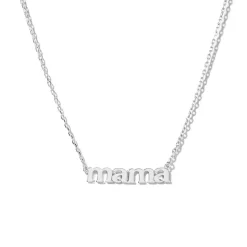 MerlePerle - Mama-Halskette aus Sterlingsilber