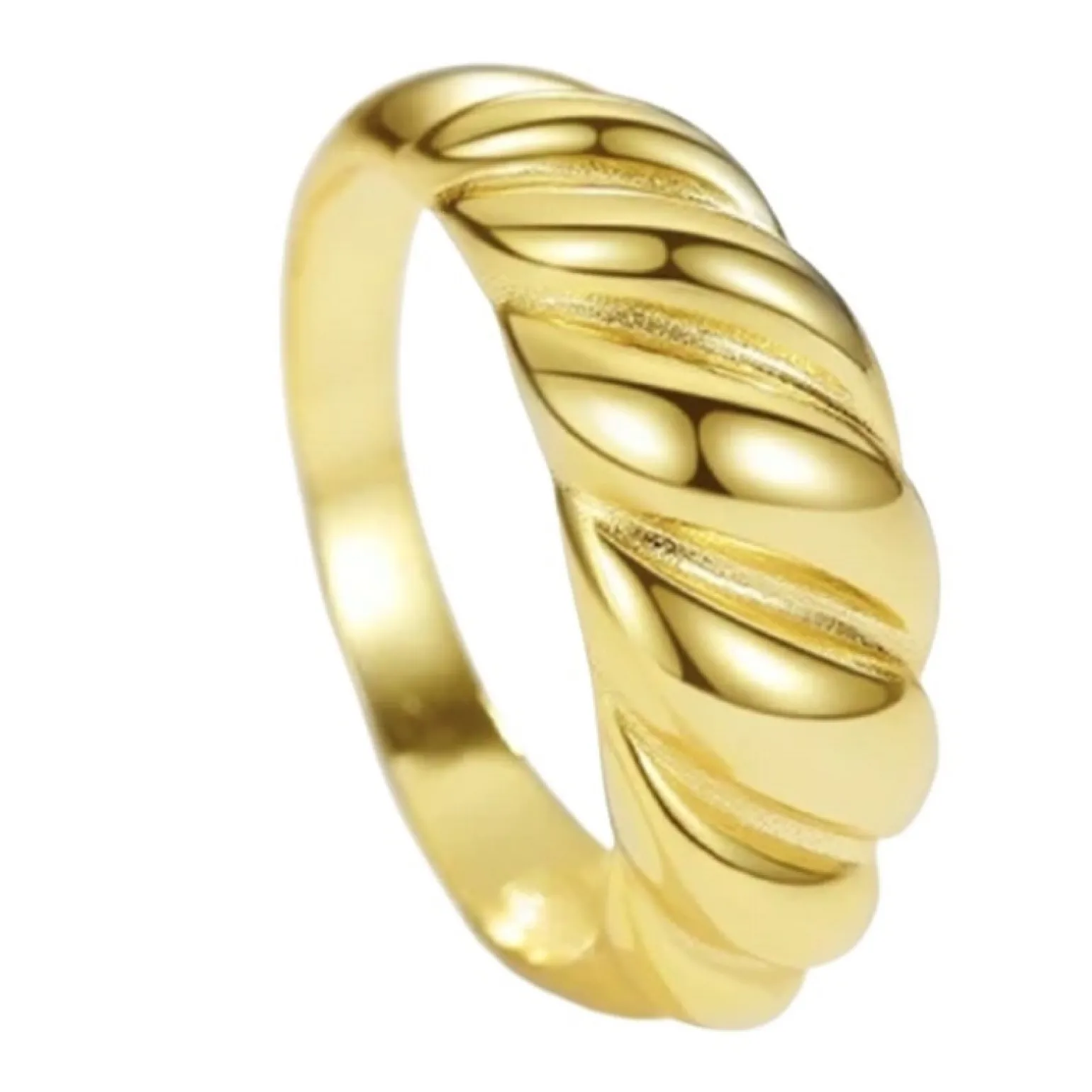 MerlePerle - Paloma Ring aus Vergoldeter Silber